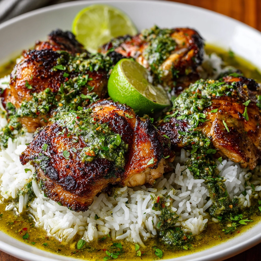 Peruvian Chicken And Rice with Green Sauce Recipe Made Easy!