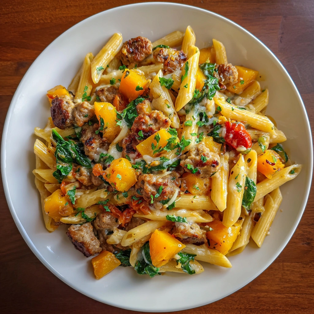Autumn Sausage Pasta Squash: A Cozy, Flavorful Recipe!