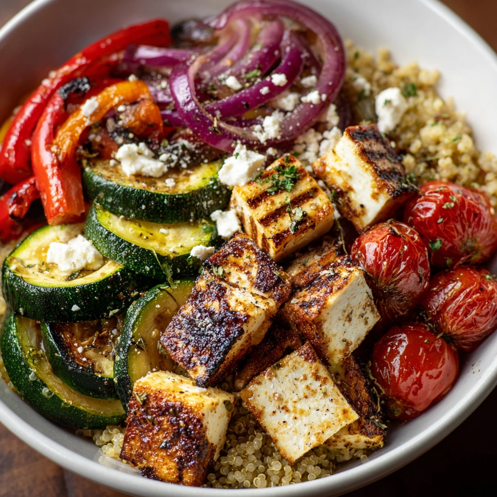 Healthy Grilled Mediterranean Bowl: A Flavorful Delight Awaiting You!