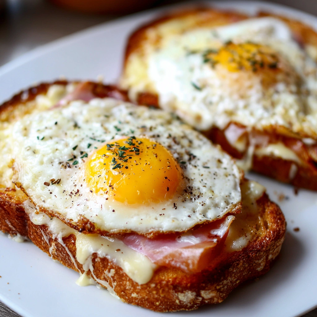 Croque Madame Toast Ham Cheese: A Delicious Breakfast Delight!