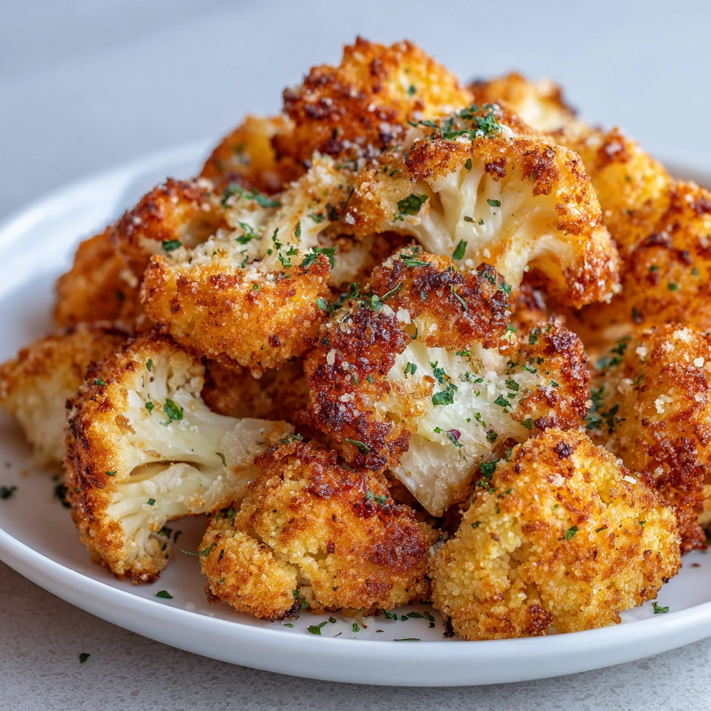 Crispy Parmesan Cauliflower Bites You Can’t Resist!