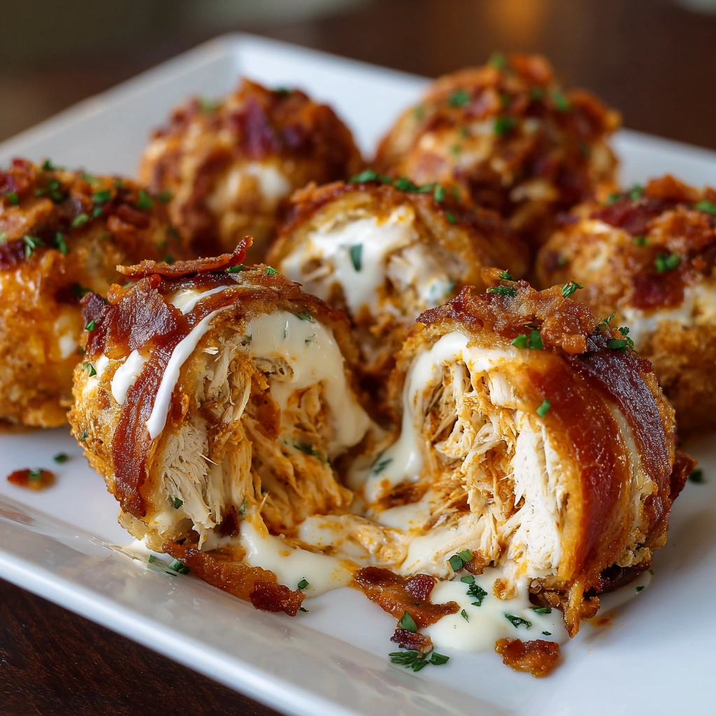 Buffalo Chicken Bacon Mozzarella Bombs You’ll Crave!