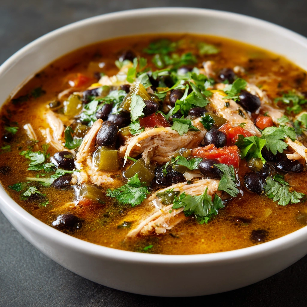 Chicken Poblano and Black Bean Soup: Your Next Favorite Dish!