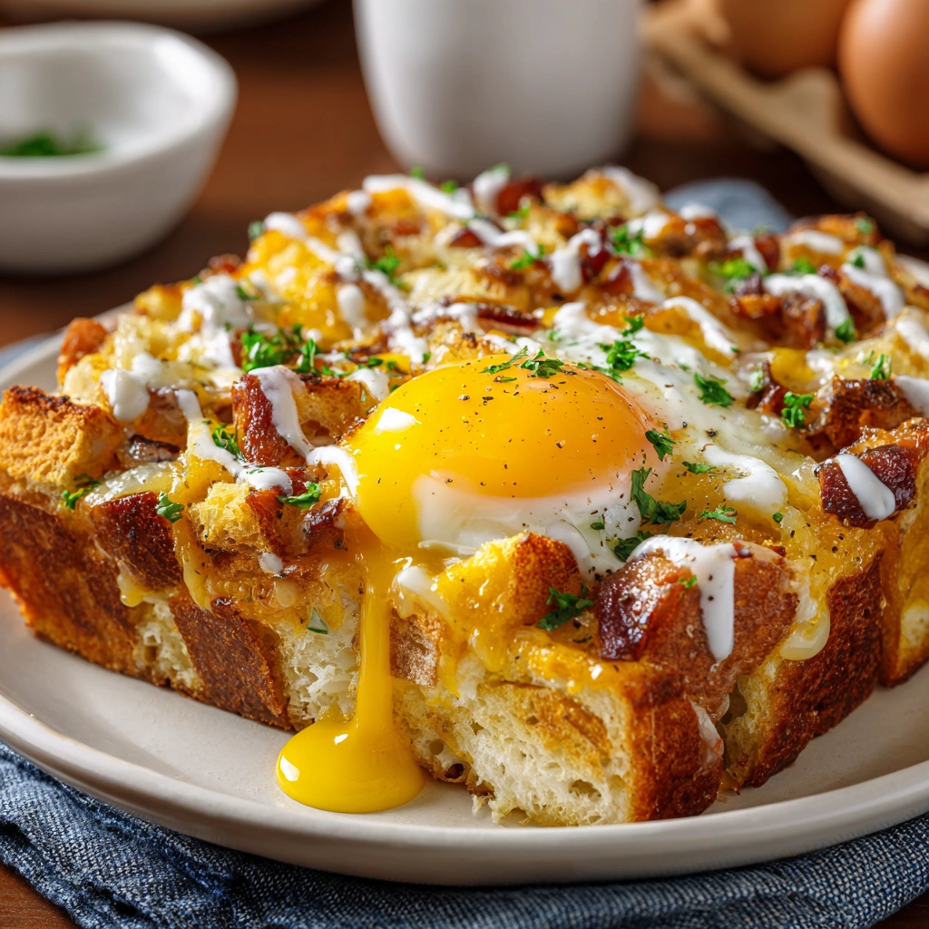 Overnight Eggs Benedict Casserole: Your Easy Breakfast Solution!