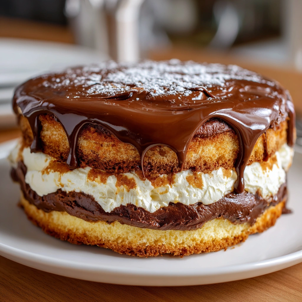 Chocolate Éclair Layered Cake: Indulge in Pure Bliss!