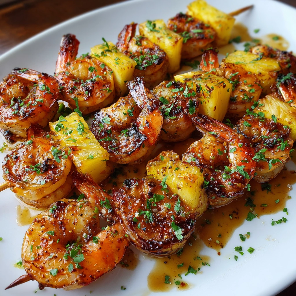 Grilled Shrimp Pineapple Skewers: A Flavor Explosion!