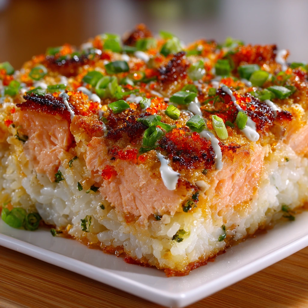 Spicy Salmon Sushi Bake Recipe That Will Impress You!