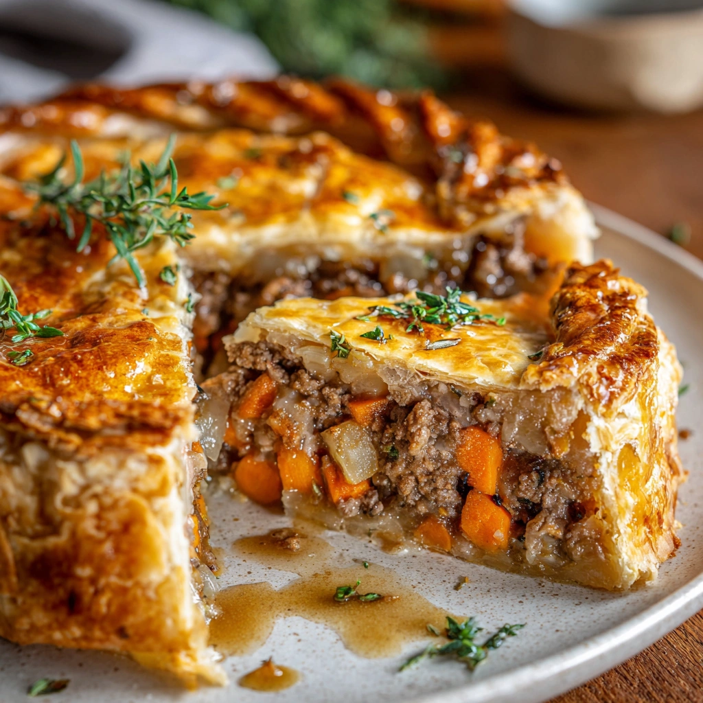 “Meat Pie in a Cob: A Unique Comfort Food Delight!”