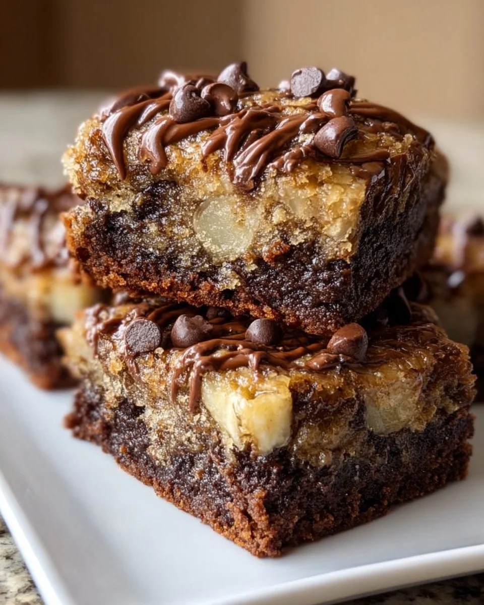 Banana Bread Brownies