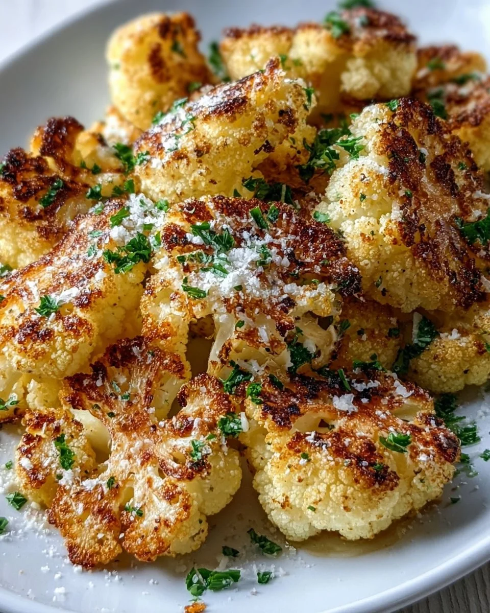 Crispy Roasted Cauliflower