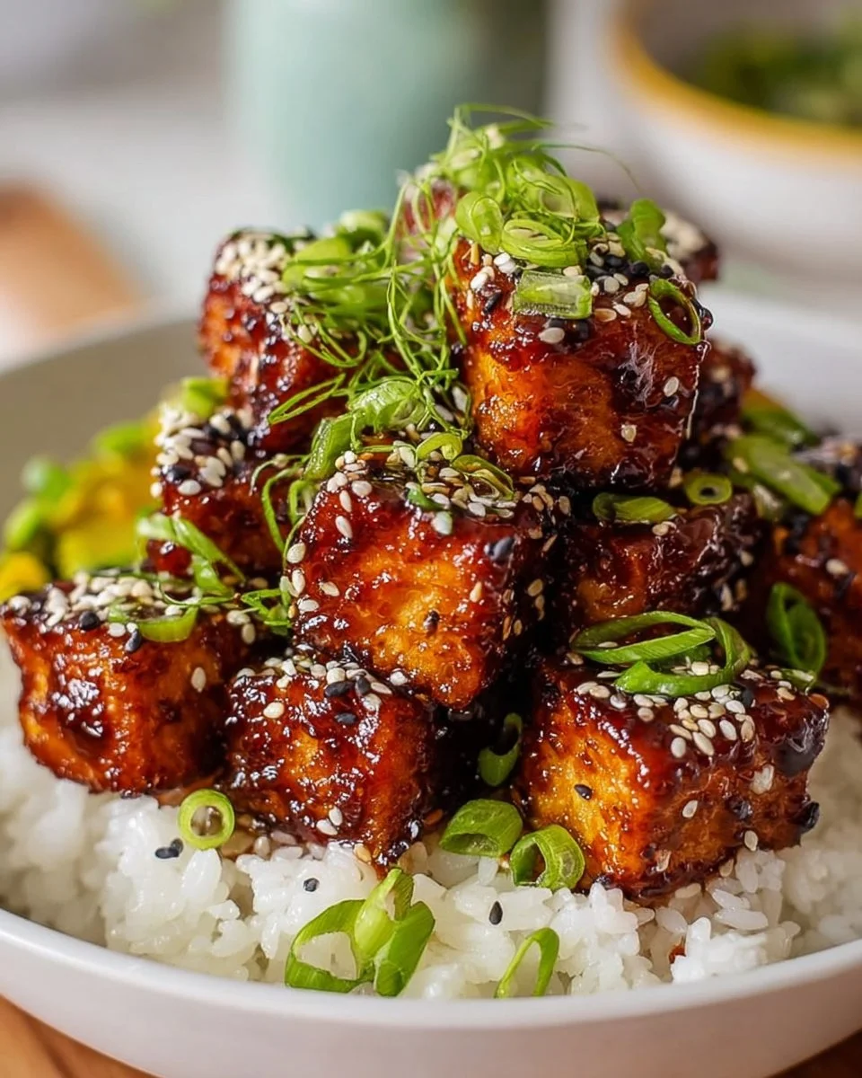 Crispy Sticky Tofu