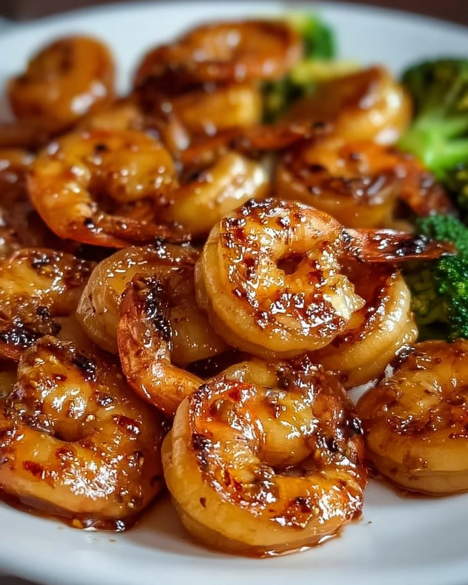 High-Protein Honey Garlic Shrimp