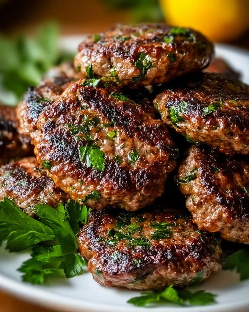 Lebanese Kafta: Juicy Herb-Infused Patties You’ll Love