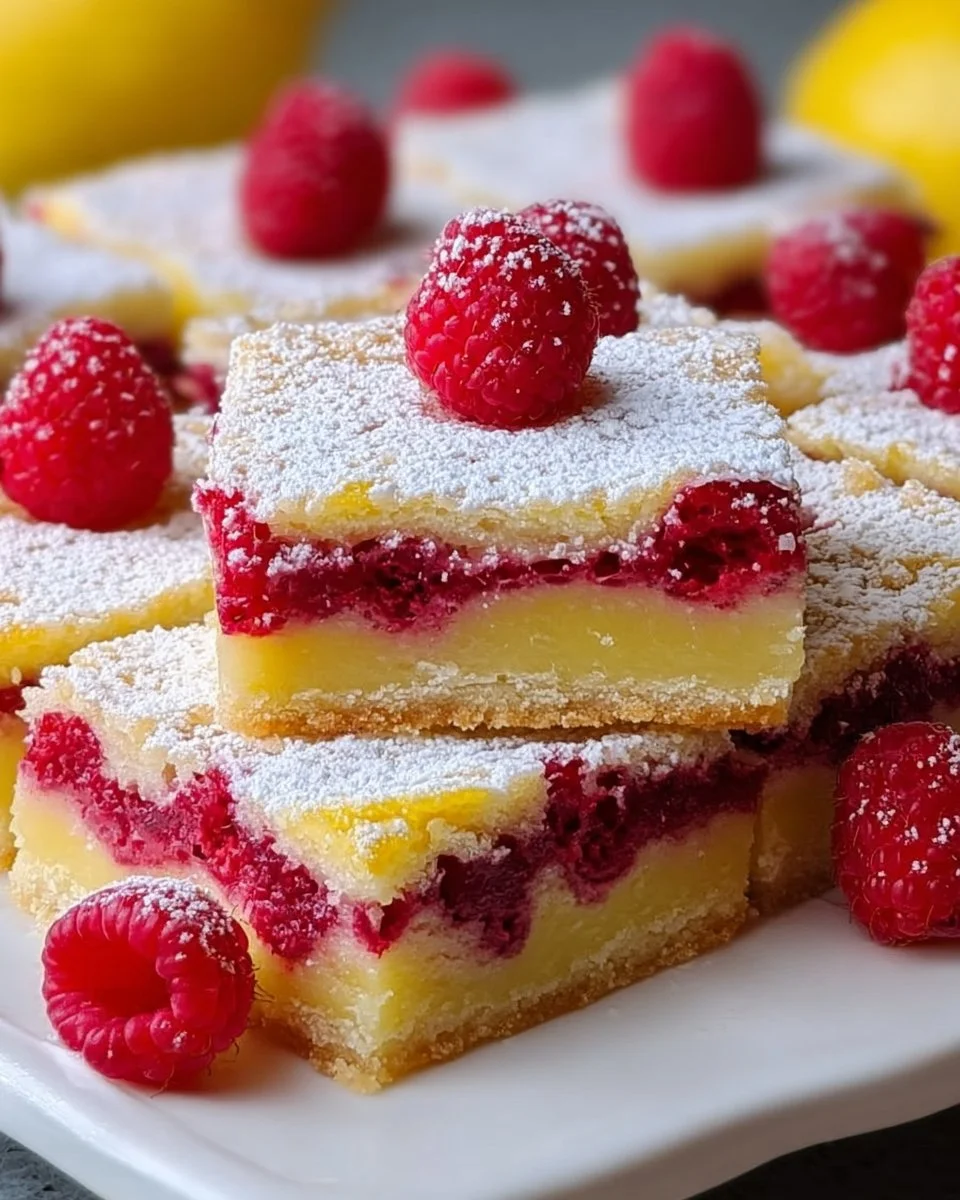 Raspberry Lemon Bars