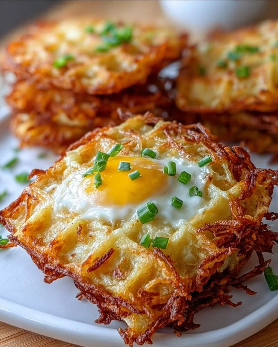 Savory Hashbrown Chaffles
