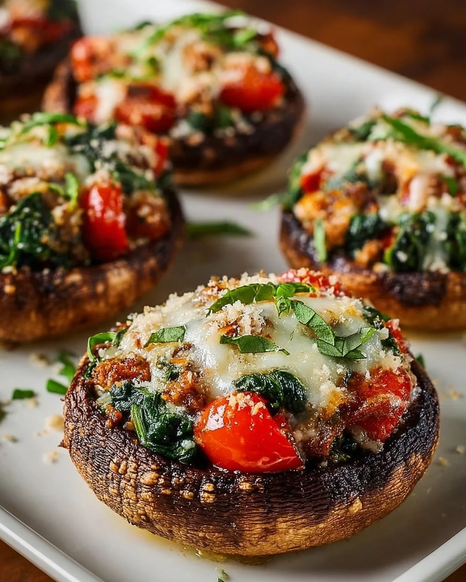 Stuffed Portobello Mushrooms