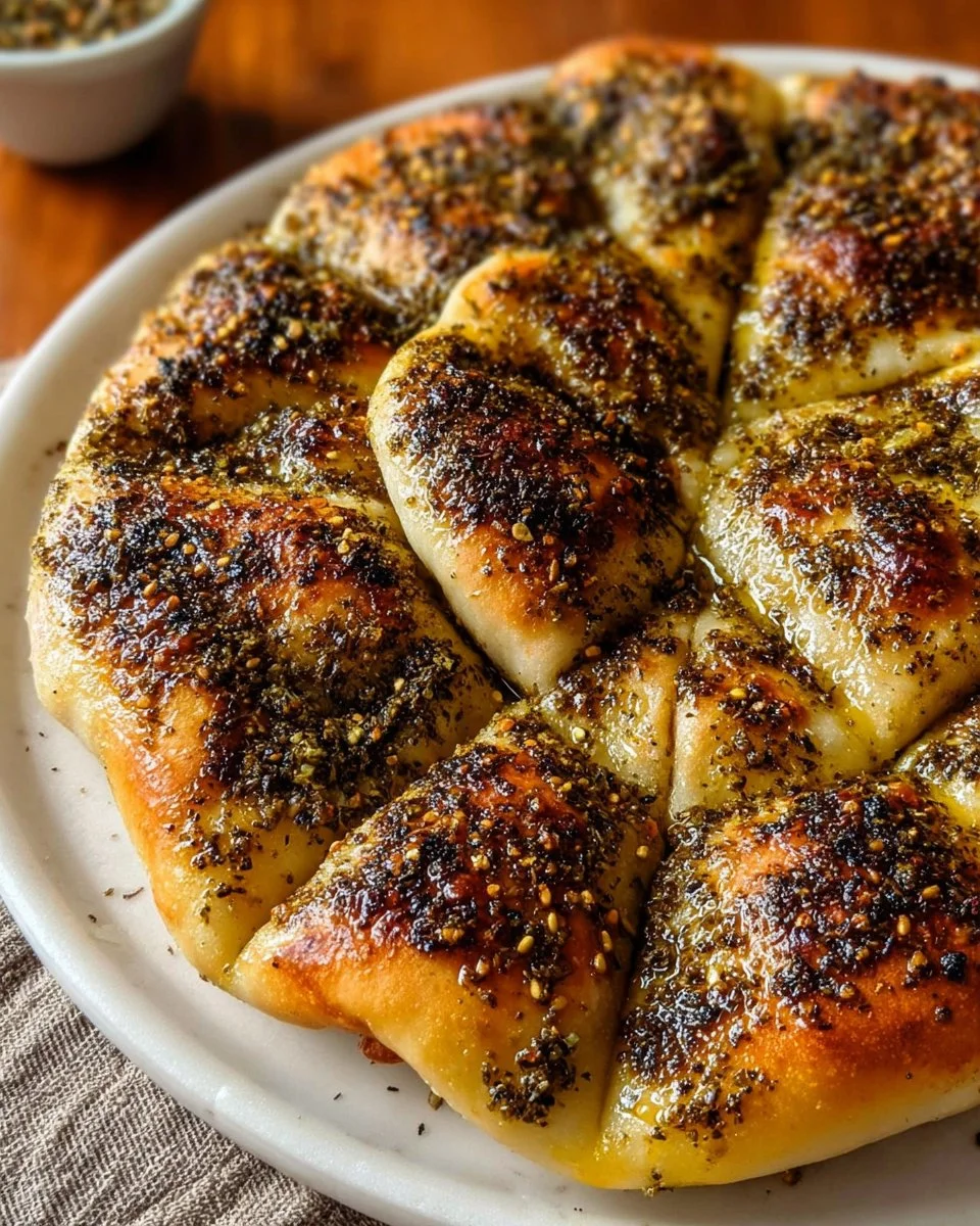 Lebanese Manakish with Za’atar