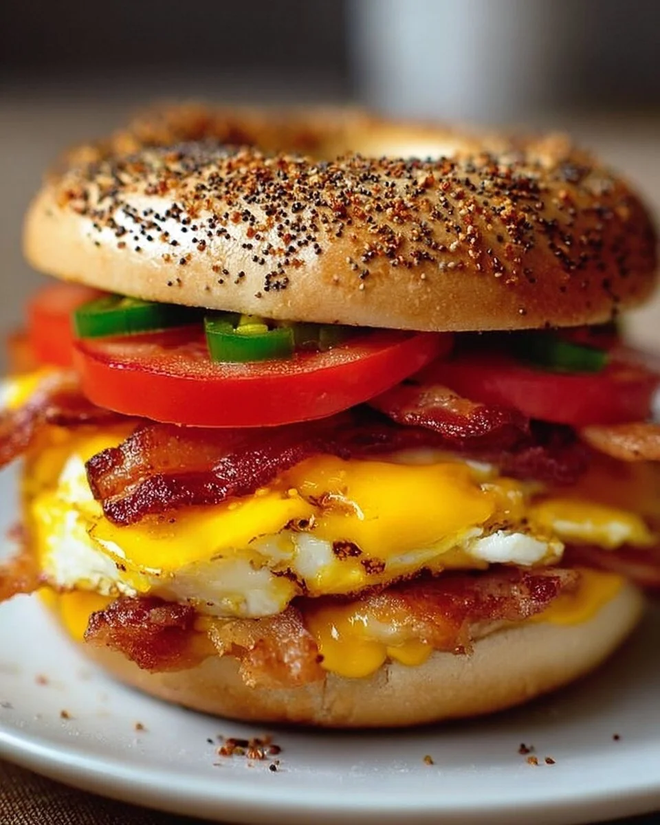 The Ultimate Cowboy Breakfast Bagel: A Hearty Start to Your Day